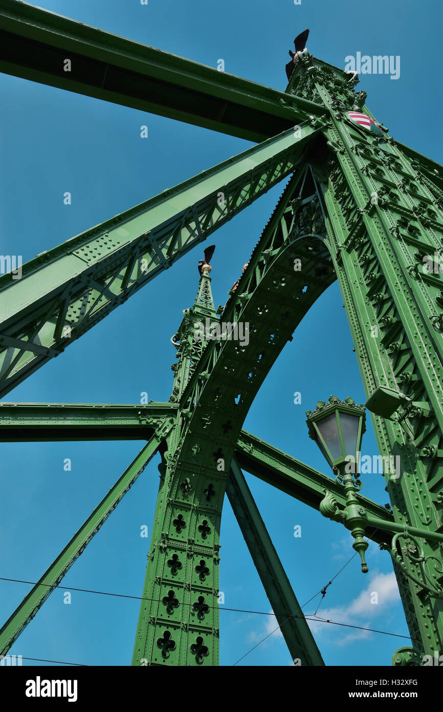 Liberty Bridge in Budapest, a sample of late 19th century engineering