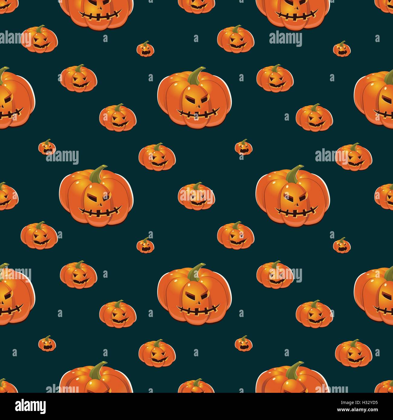 Halloween background with pumpkins Stock Vector Image & Art - Alamy
