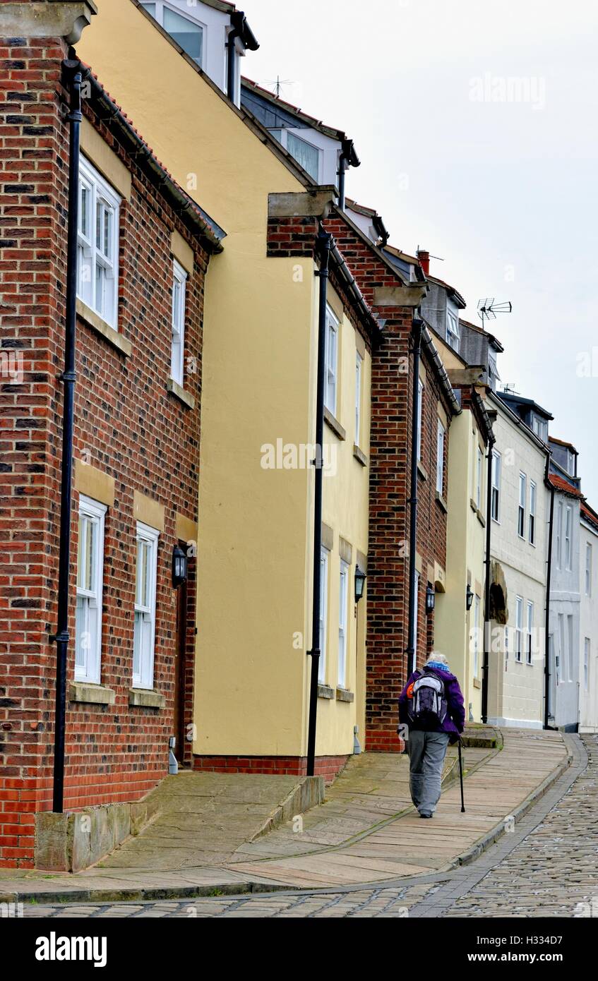 Holiday Cottages Henrietta Street Whitby North Yorkshire England