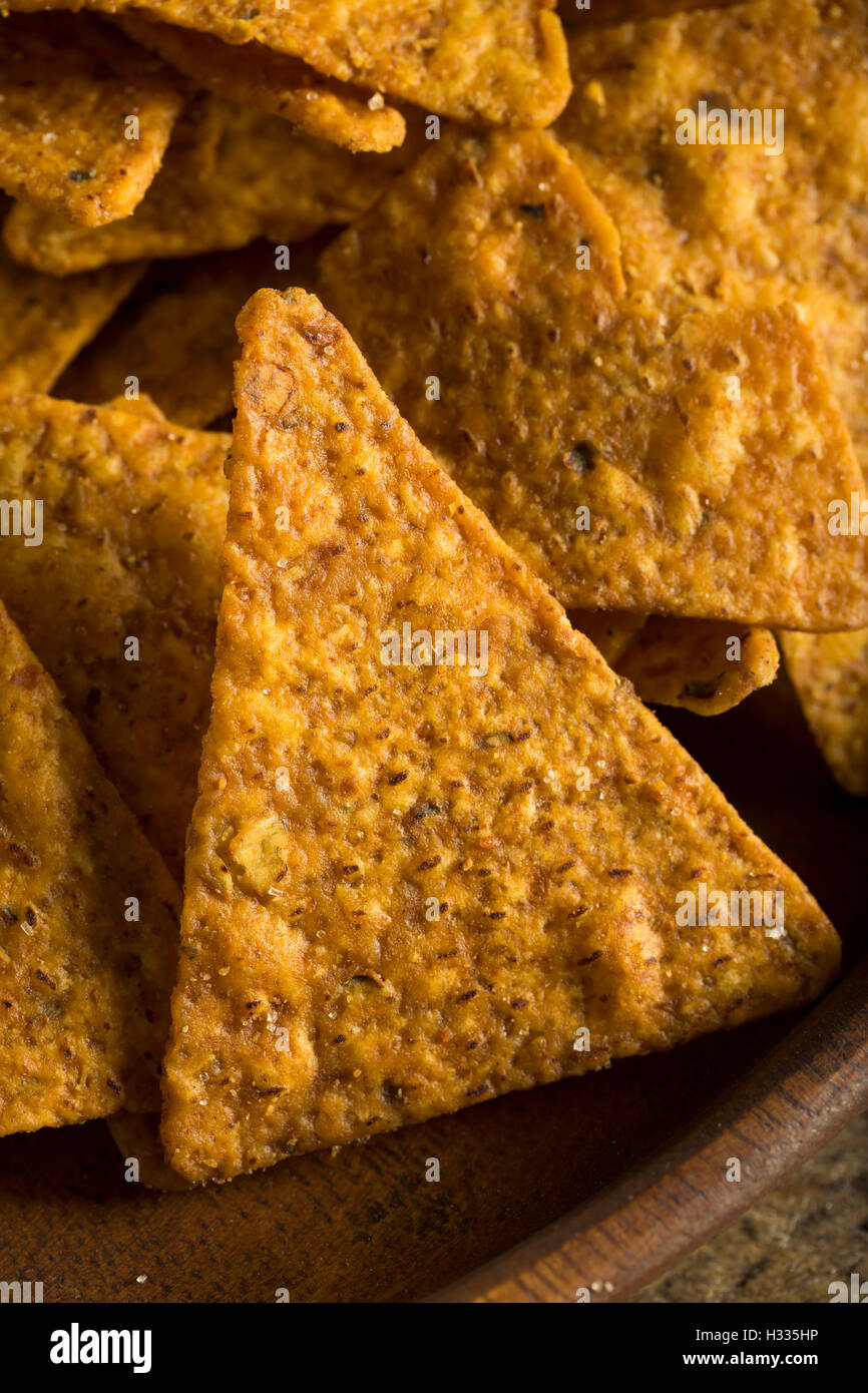 pumpkin tortilla chips