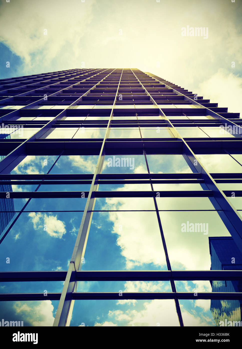 Skyscraper to sky Stock Photo - Alamy
