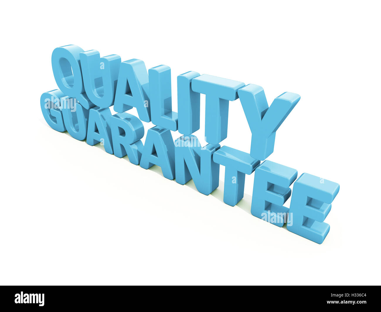 3d Quality guarantee Stock Photo - Alamy
