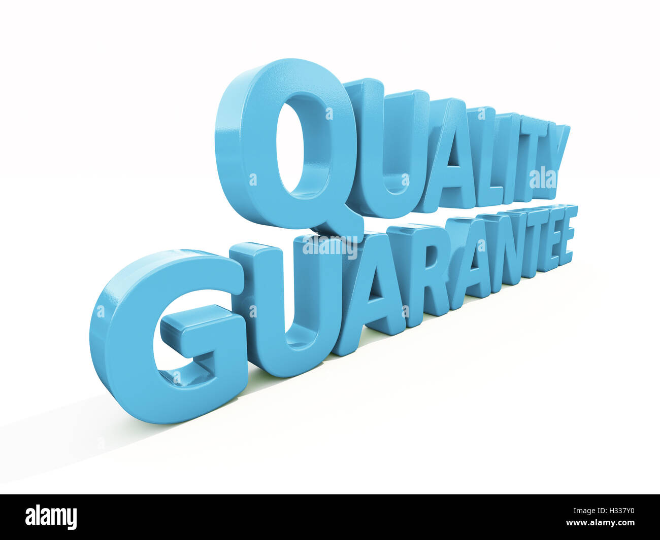 3d Quality guarantee Stock Photo - Alamy