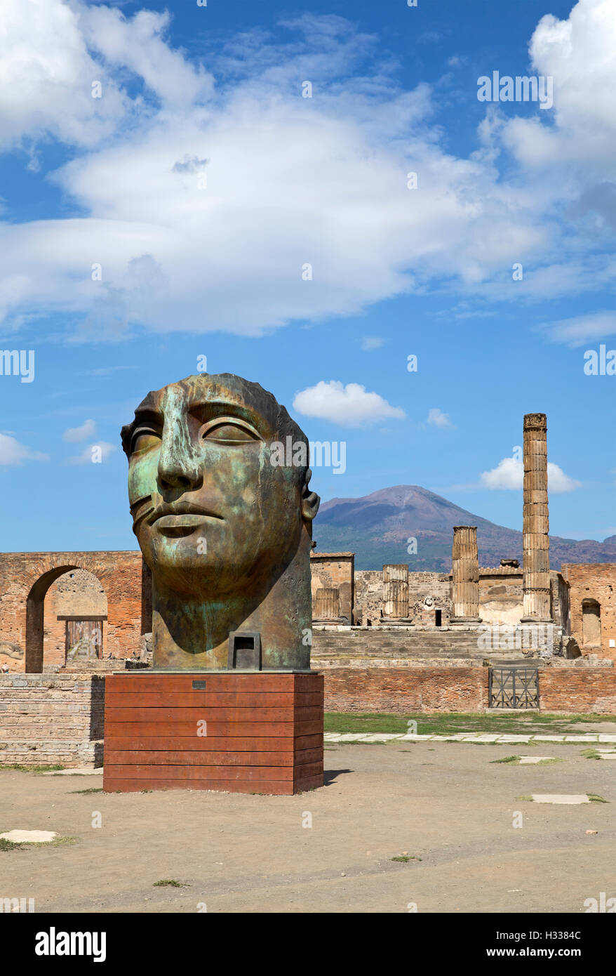 Ancient Roman city of Pompeii Stock Photo - Alamy