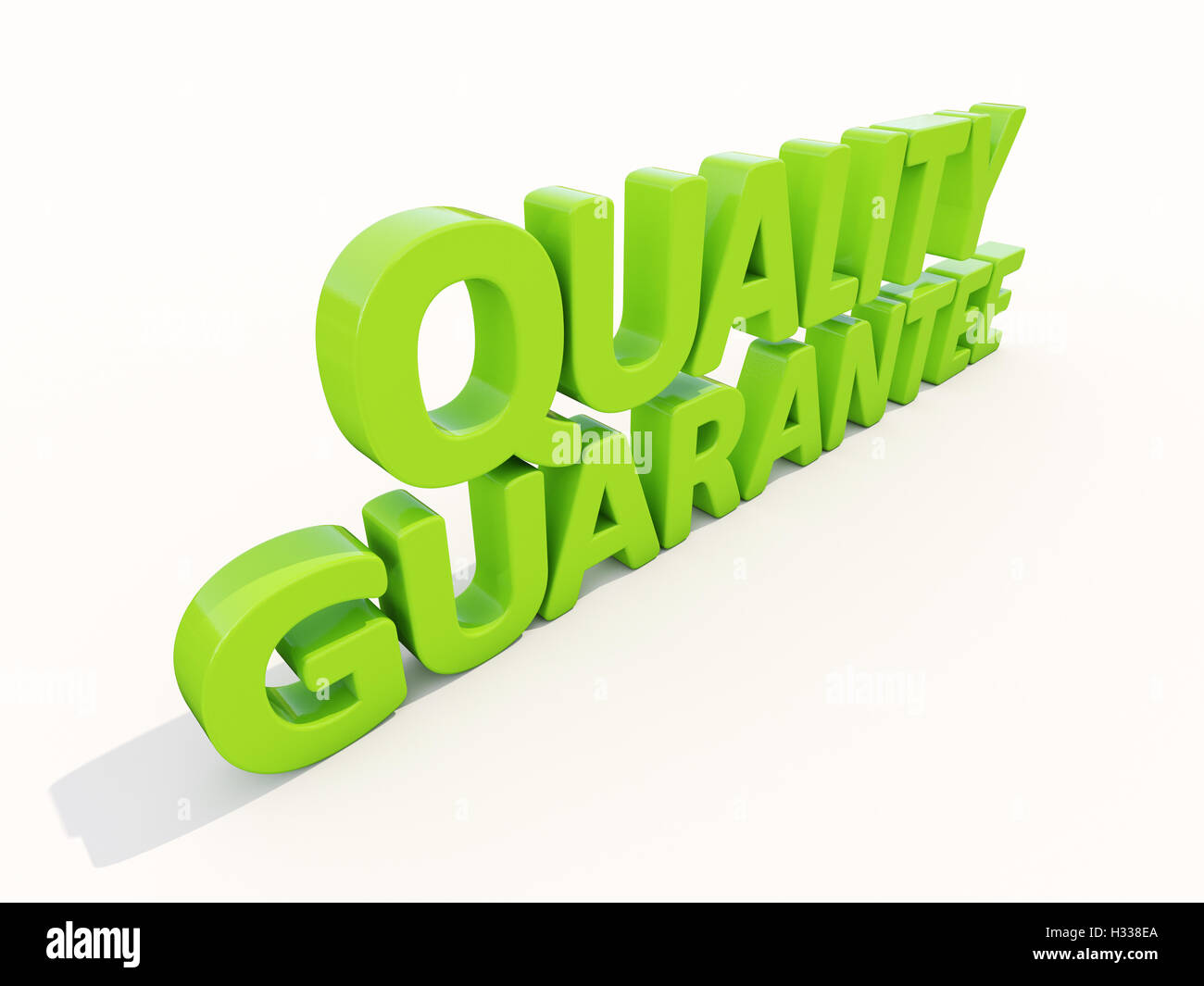 3d Quality guarantee Stock Photo - Alamy