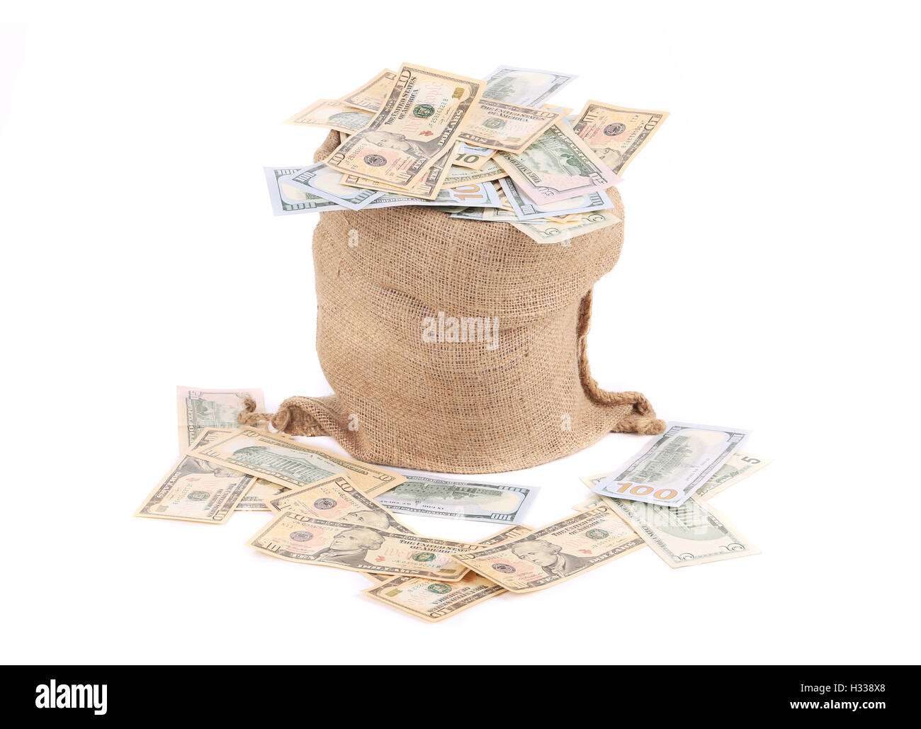 Money in the bag Stock Photo Alamy