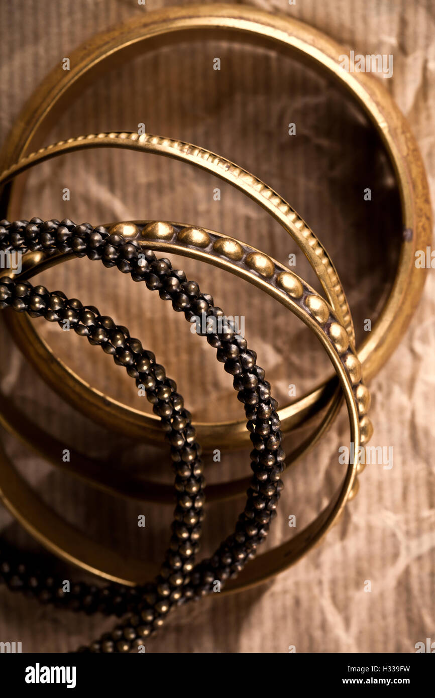 Vintage Golden Bracelet Pack main image 1