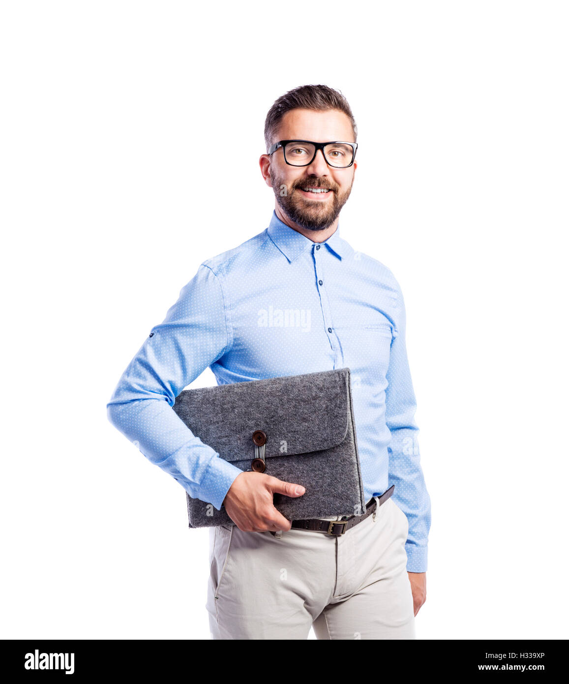 Fashion hipster studio hi-res stock photography and images - Alamy