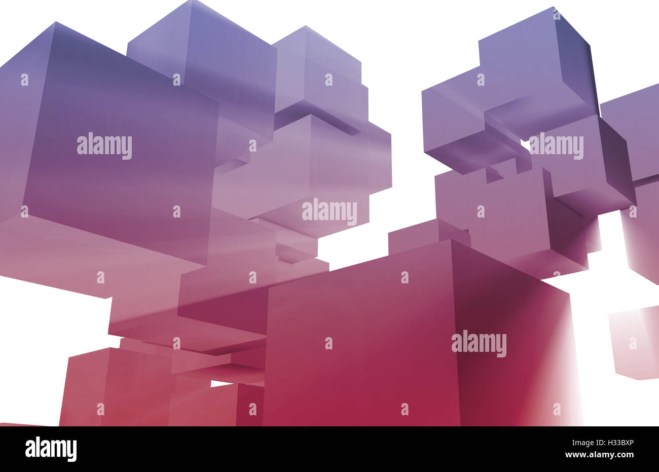 3D Business Background Stock Photo - Alamy