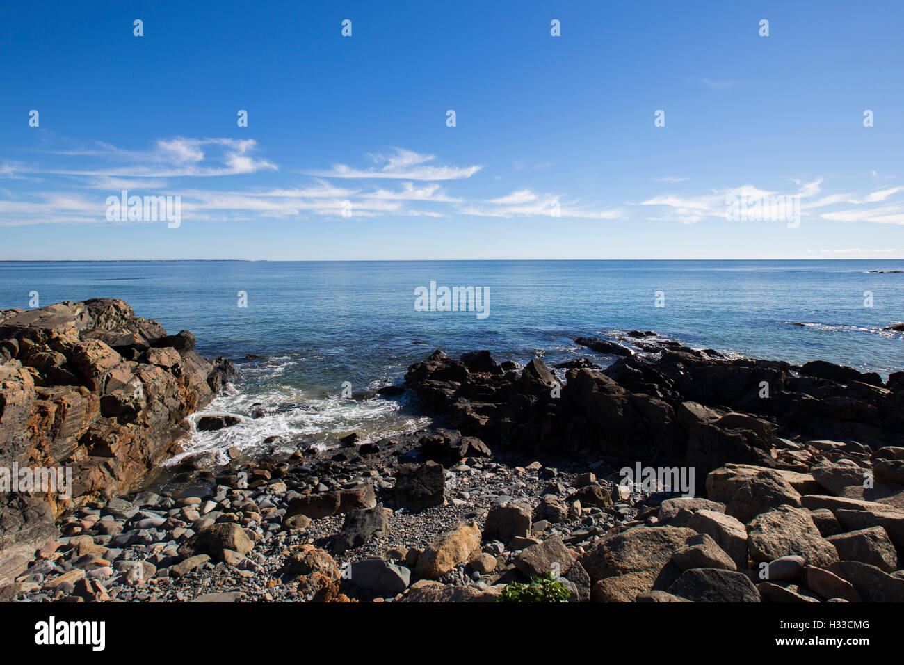 Ogunquit Beach in Maine, USA Stock Photo Alamy
