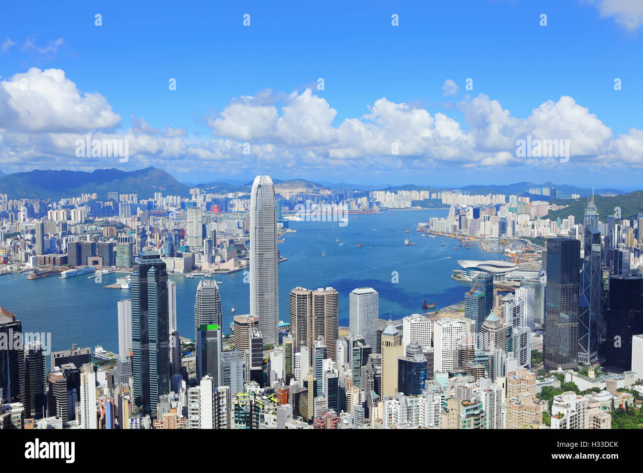 Hong Kong cityscape Stock Photo - Alamy