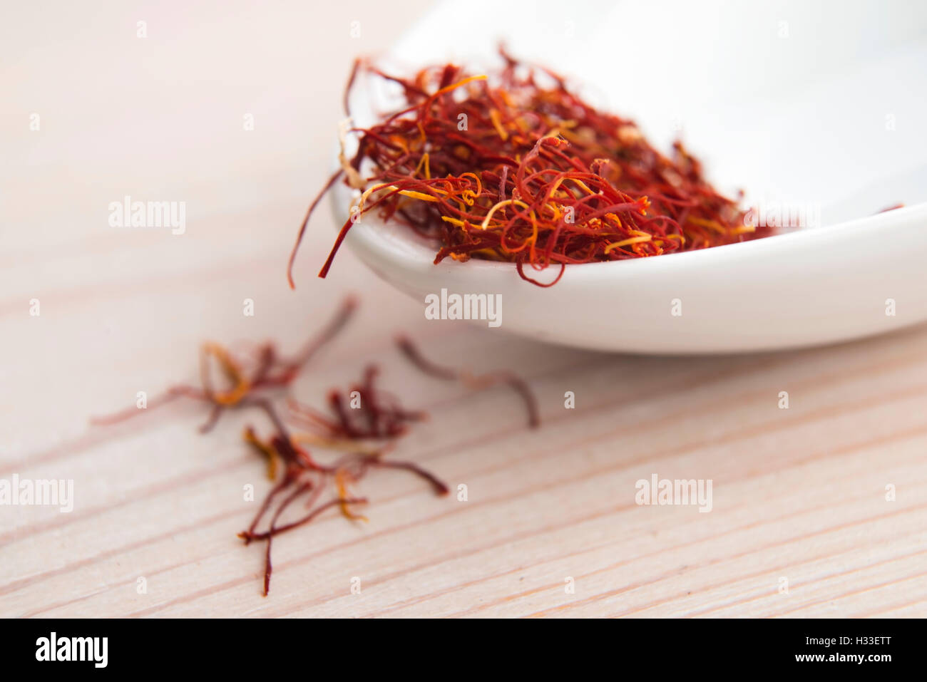 stigmas of saffron Stock Photo - Alamy