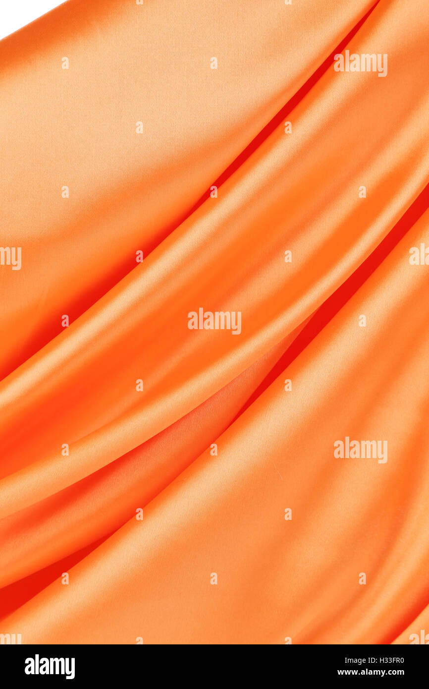 Orange silk background Stock Photo - Alamy