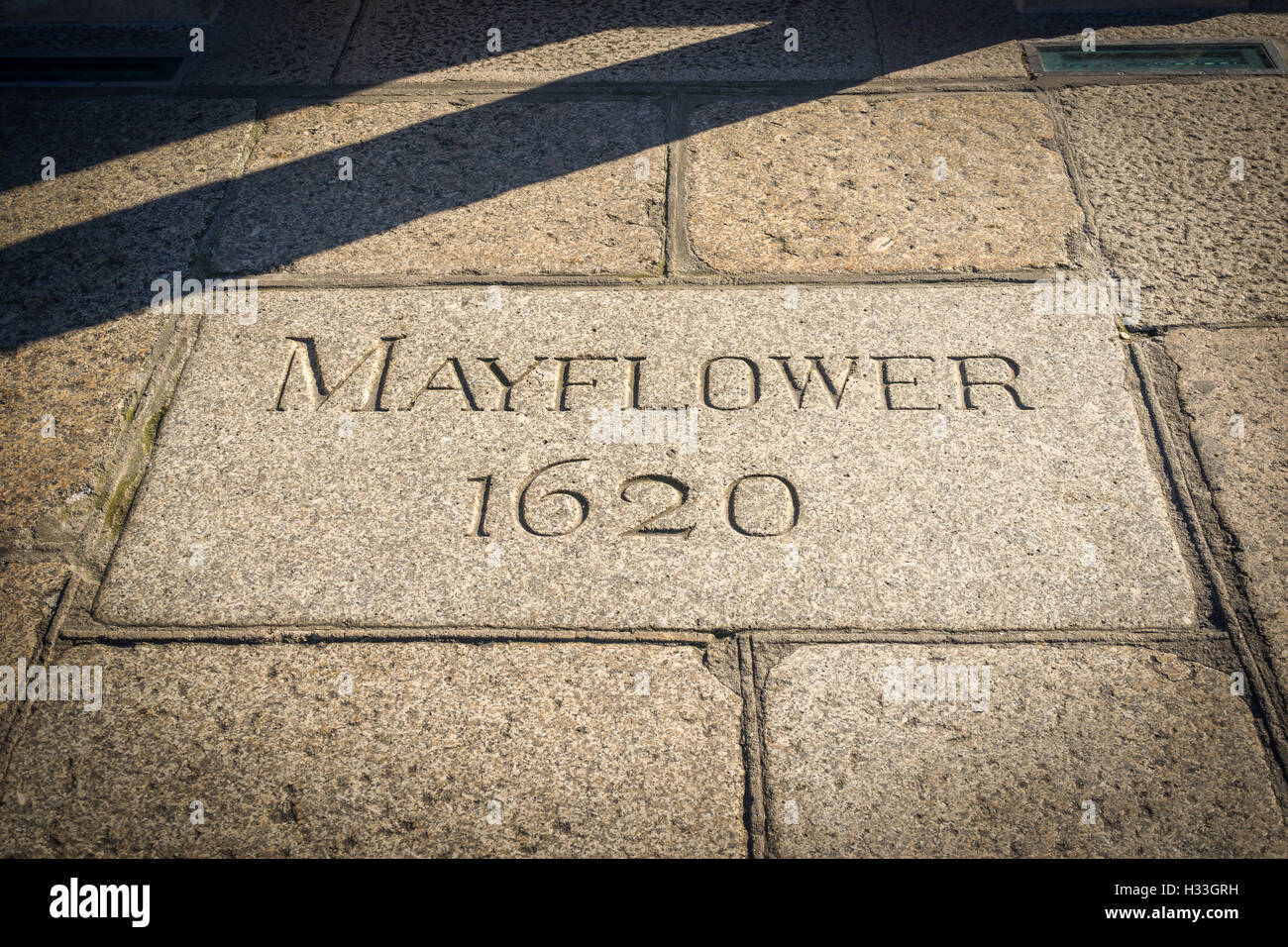 Mayflower 1620 Stock Photo