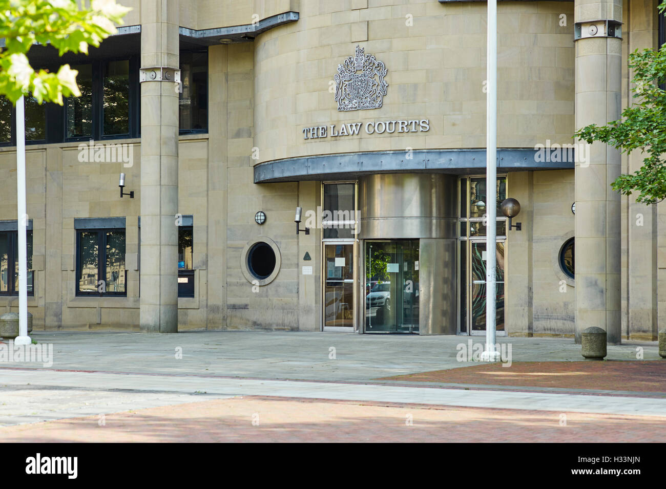 Bradford Crown Court Stock Photo Alamy
