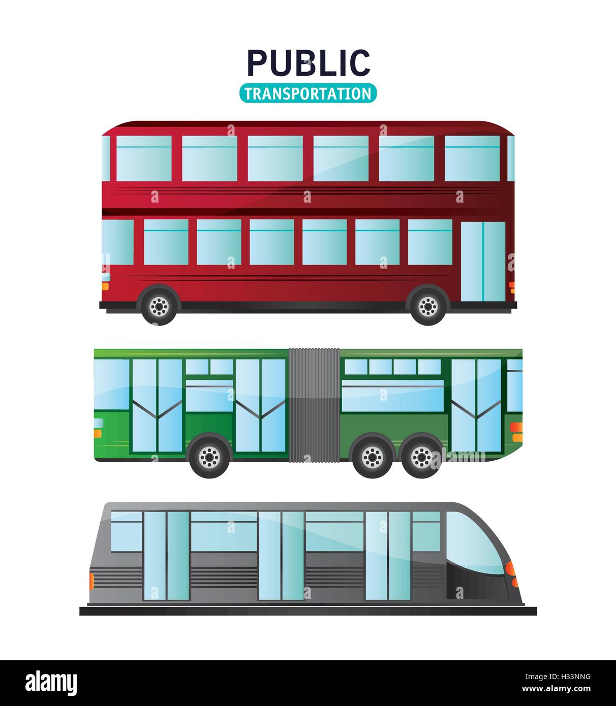 Bus cable car and railways vehicle design Stock Vector Image & Art - Alamy