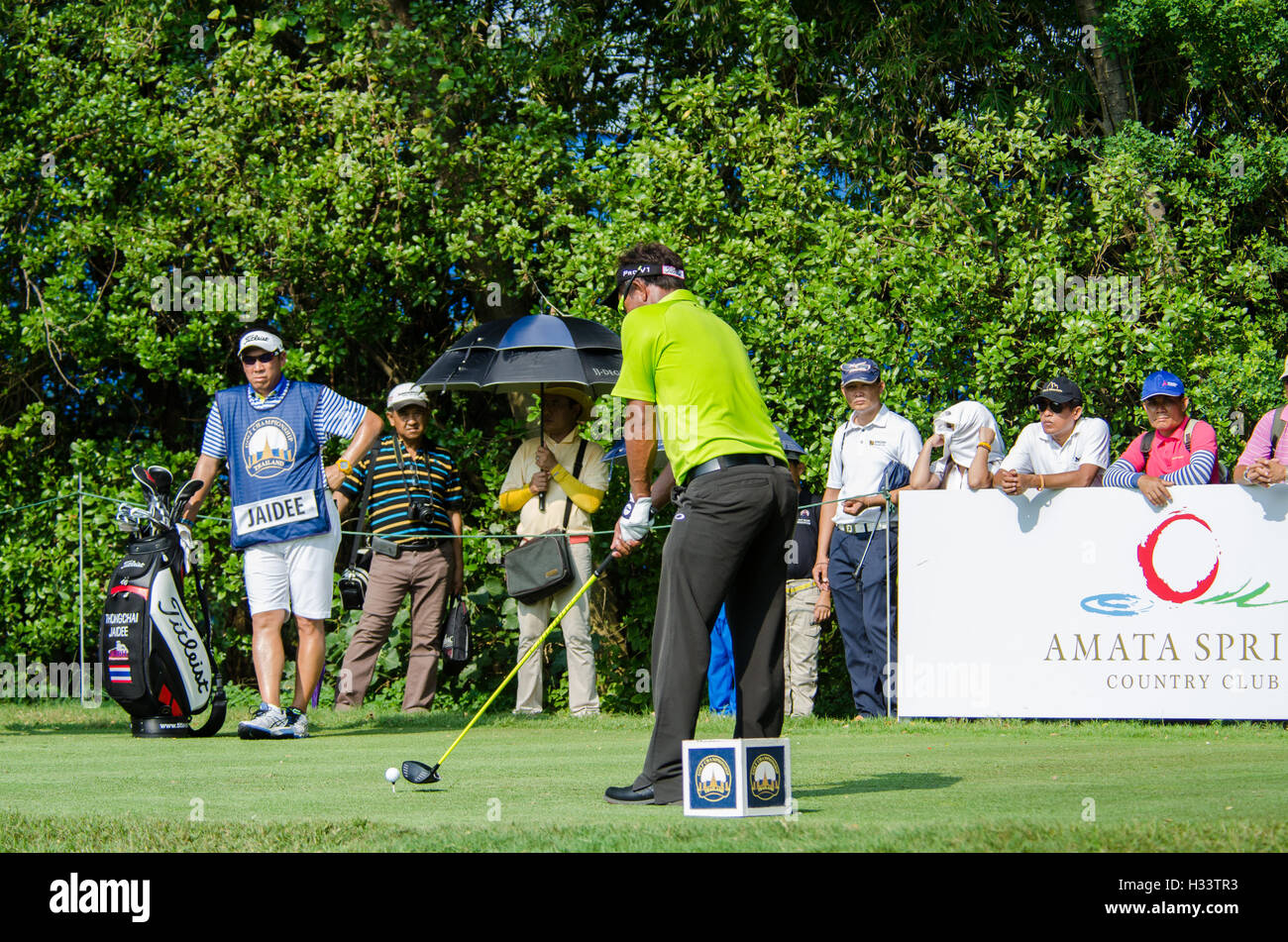 CHONBURI DECEMBER 13 Thongchai Jaidee of Thailand player in