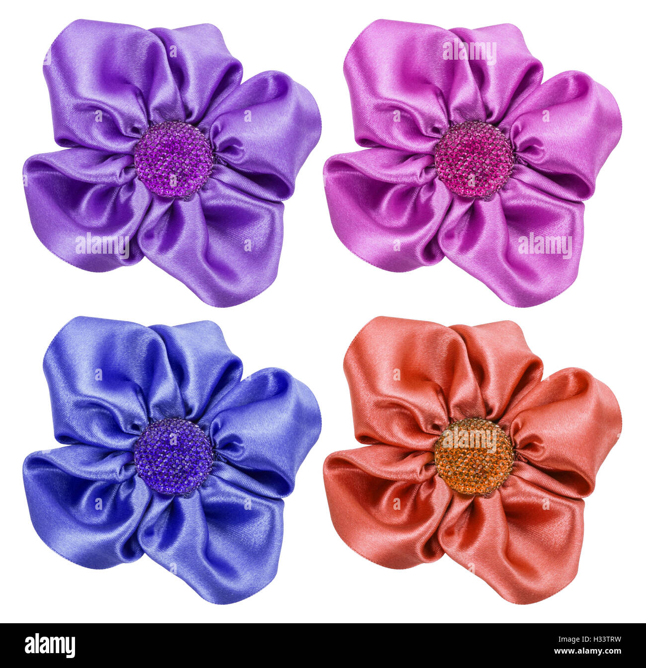 collection of bow isolated on the white background Stock Photo - Alamy