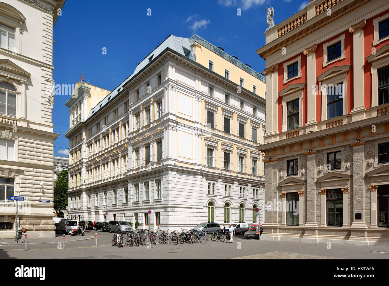 Grandhotel Imperial am Kaerntner Ring in Wien, Oesterreich Stock Photo