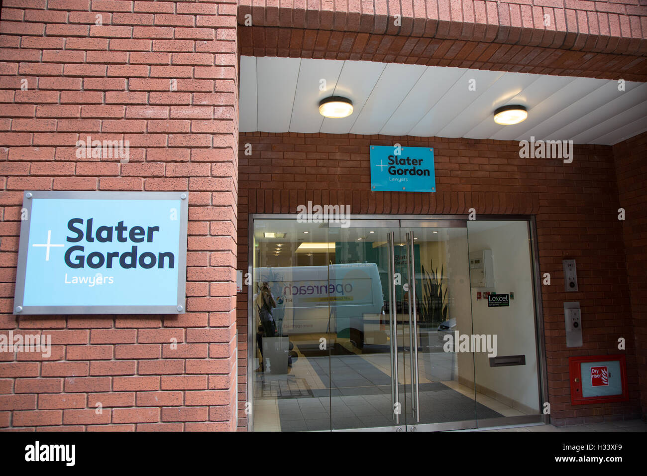 Slater + Gordon Lawyers offices in Chancery Lane, London Stock Photo
