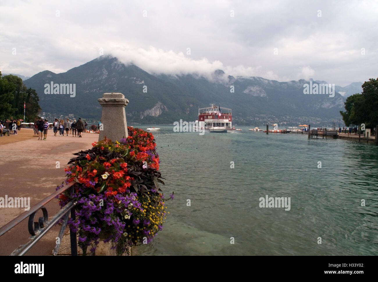 Lac Annecy, (74) Haute-Savoie Stock Photo