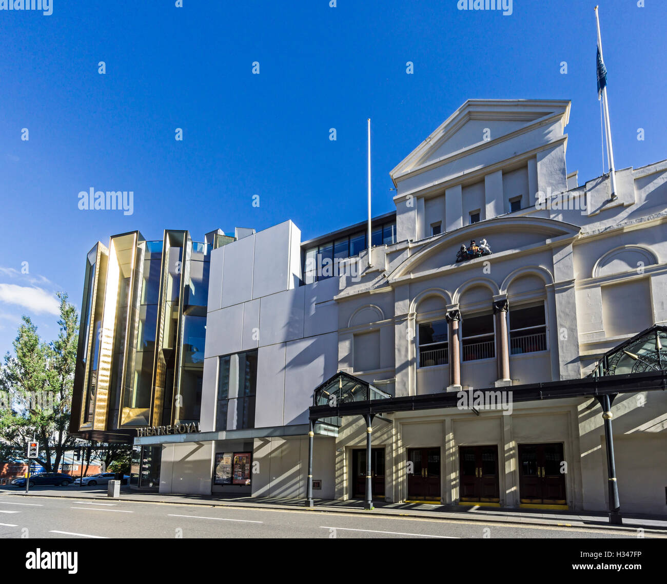 Theatre Royal Glasgow in Hope Street Glasgow Scotland Stock Photo Alamy