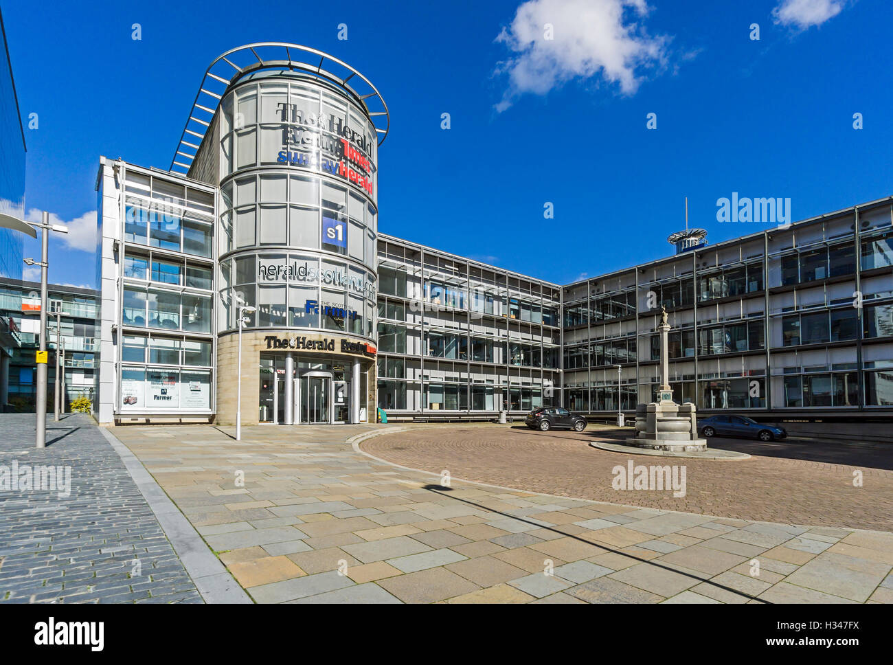 The Herald and Evening Times offices in Renfield Street Glasgow
