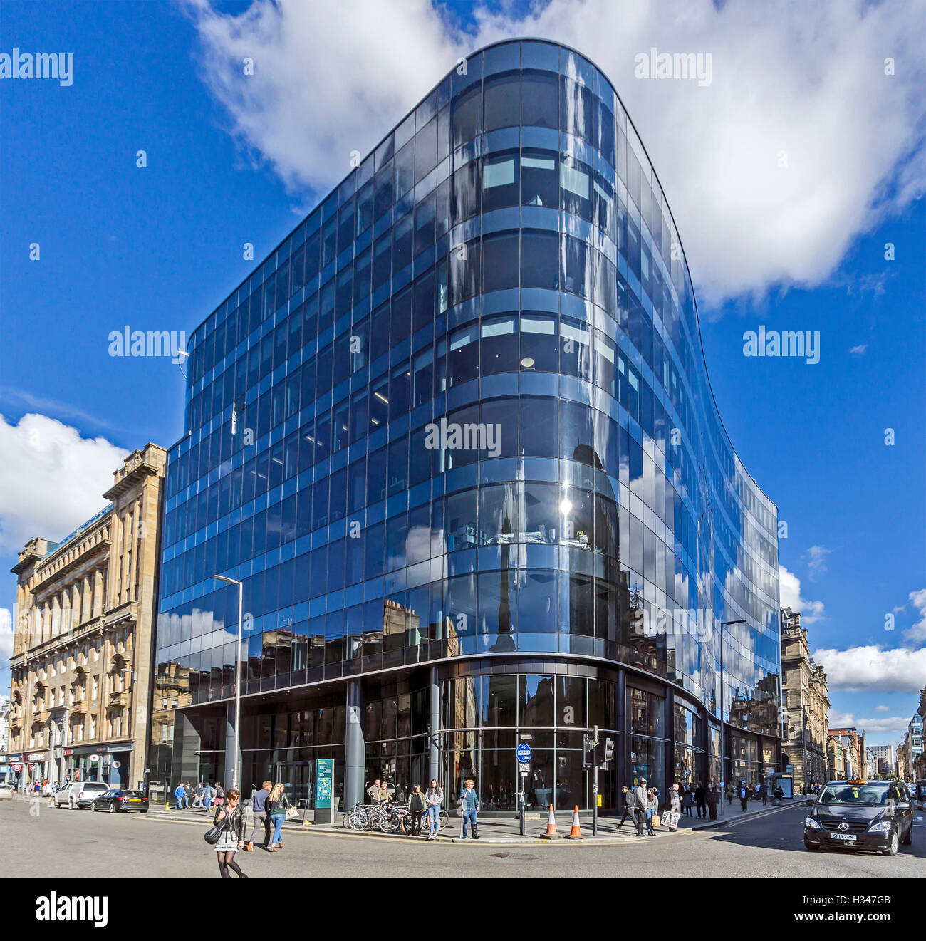 110 queen street, glasgow, buildings hires stock photography and