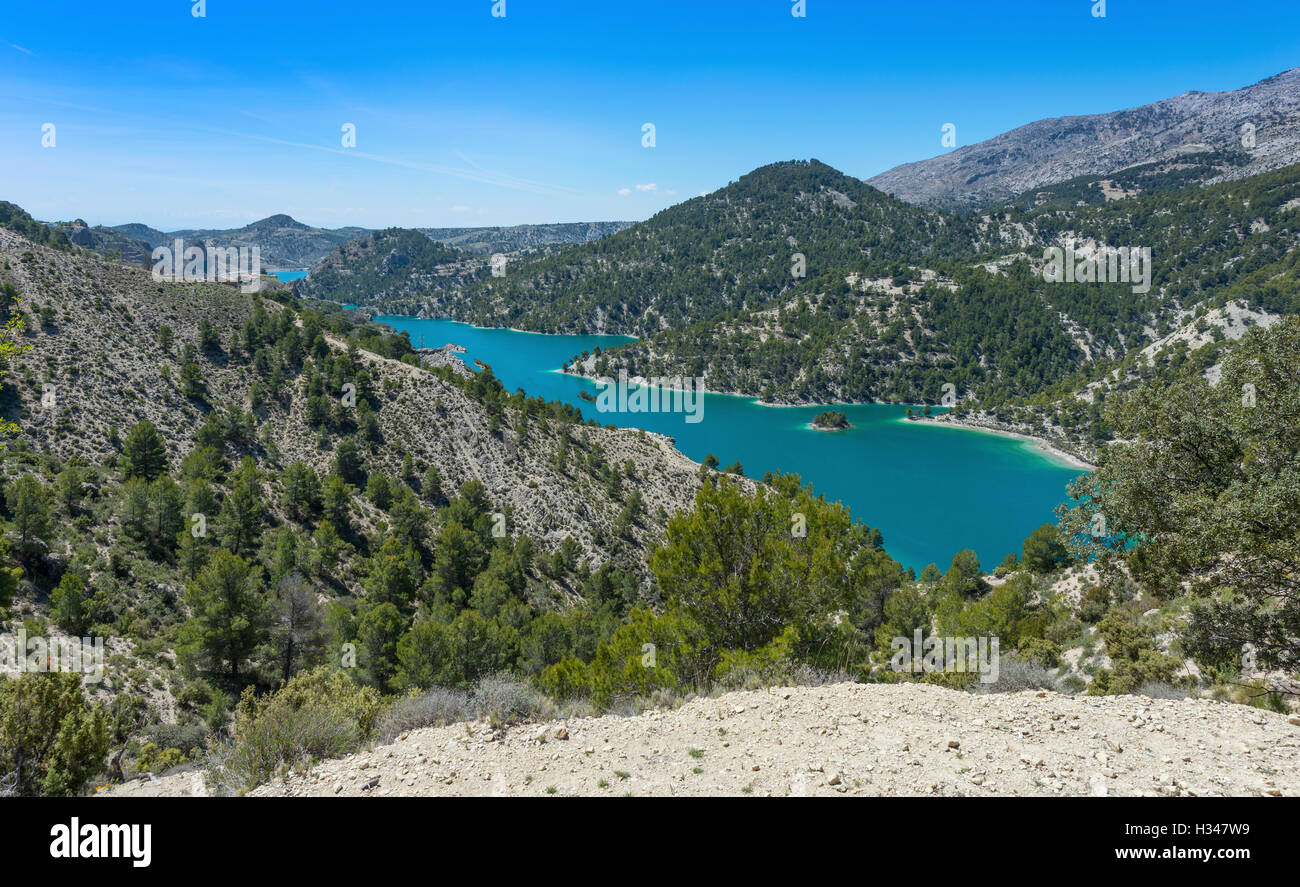El Portillo Reservoir, Castril, Granada Province, Andalusia, Spain Stock Photo