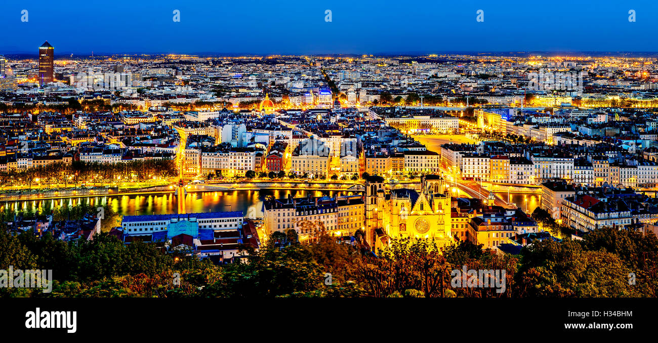 Lyon view hi-res stock photography and images - Alamy