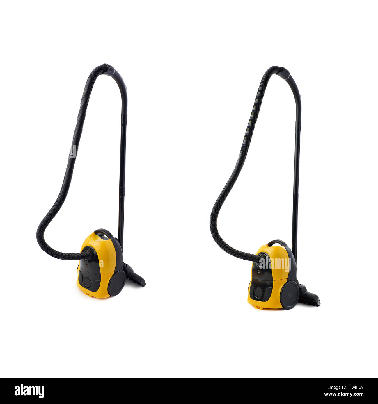 Set of Vacuum cleaner over isolated white background Stock Photo Alamy