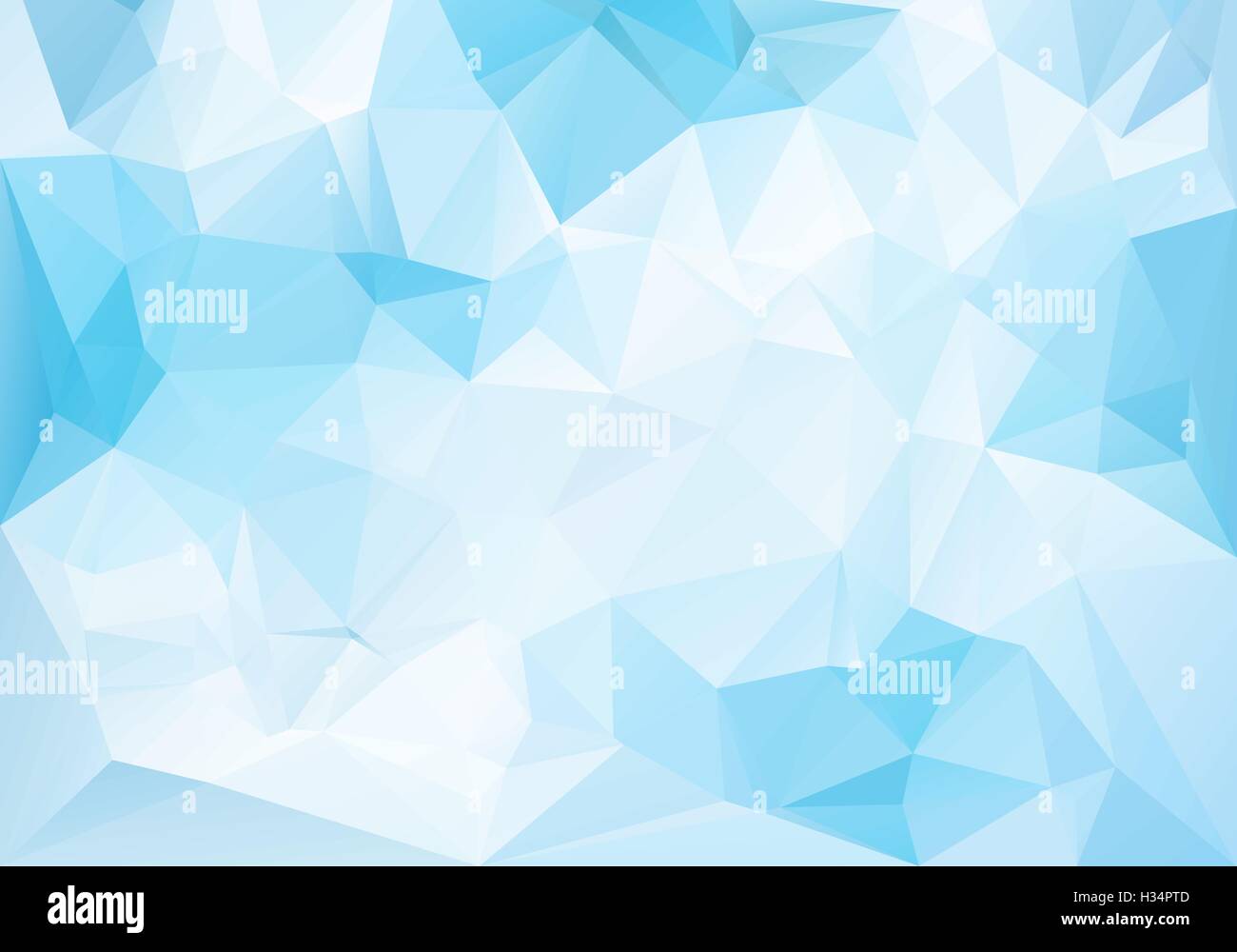 low polygonal bright blue abstract vector background illustration Stock ...