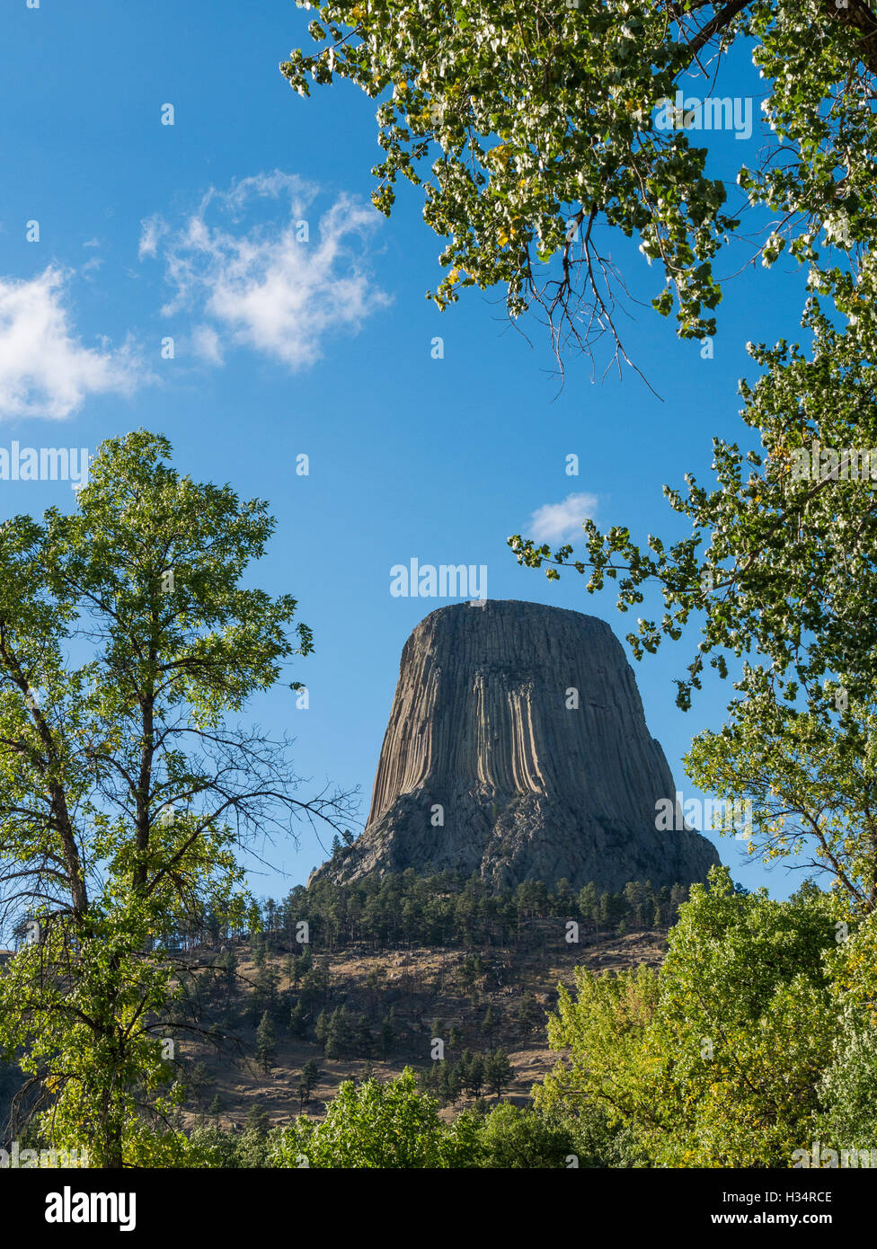 Devils Tower, Devils Tower National Monument, Belle Fourche Campground