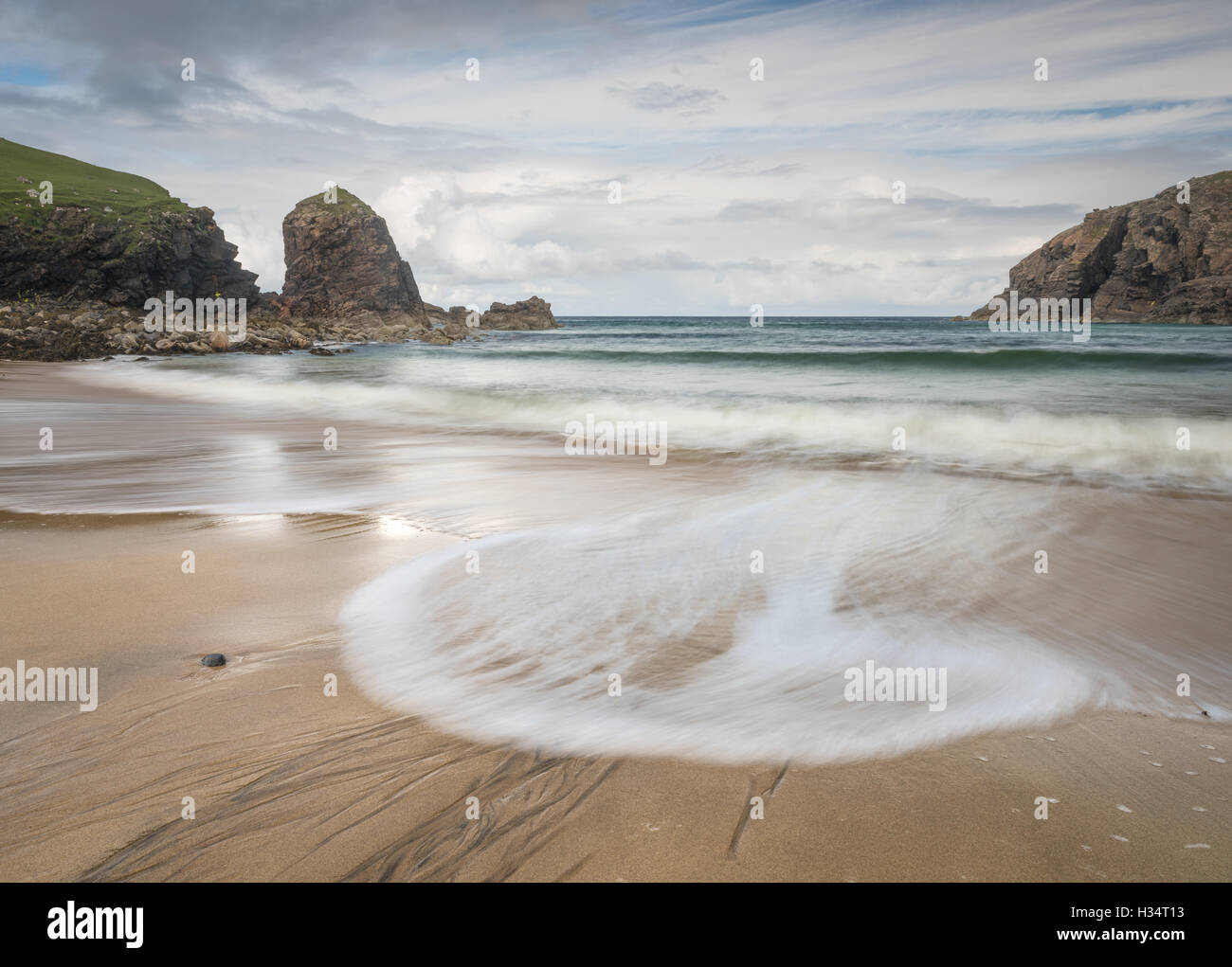 Dail Beag beach, Isle of Lewis, Outer Hebrides, Western Isles, Scotland Stock Photo