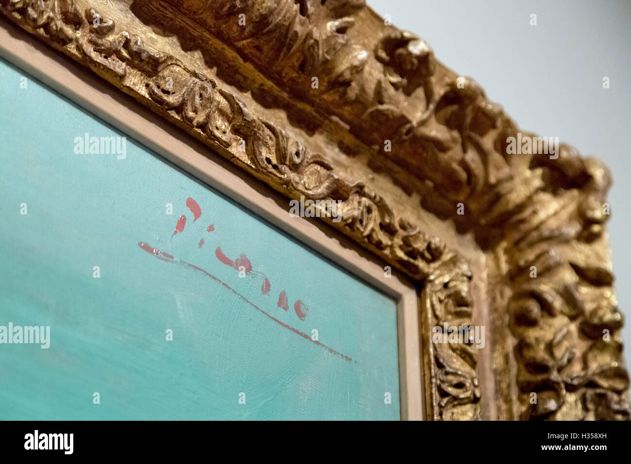 Picasso picassos signature hi-res stock photography and images - Alamy