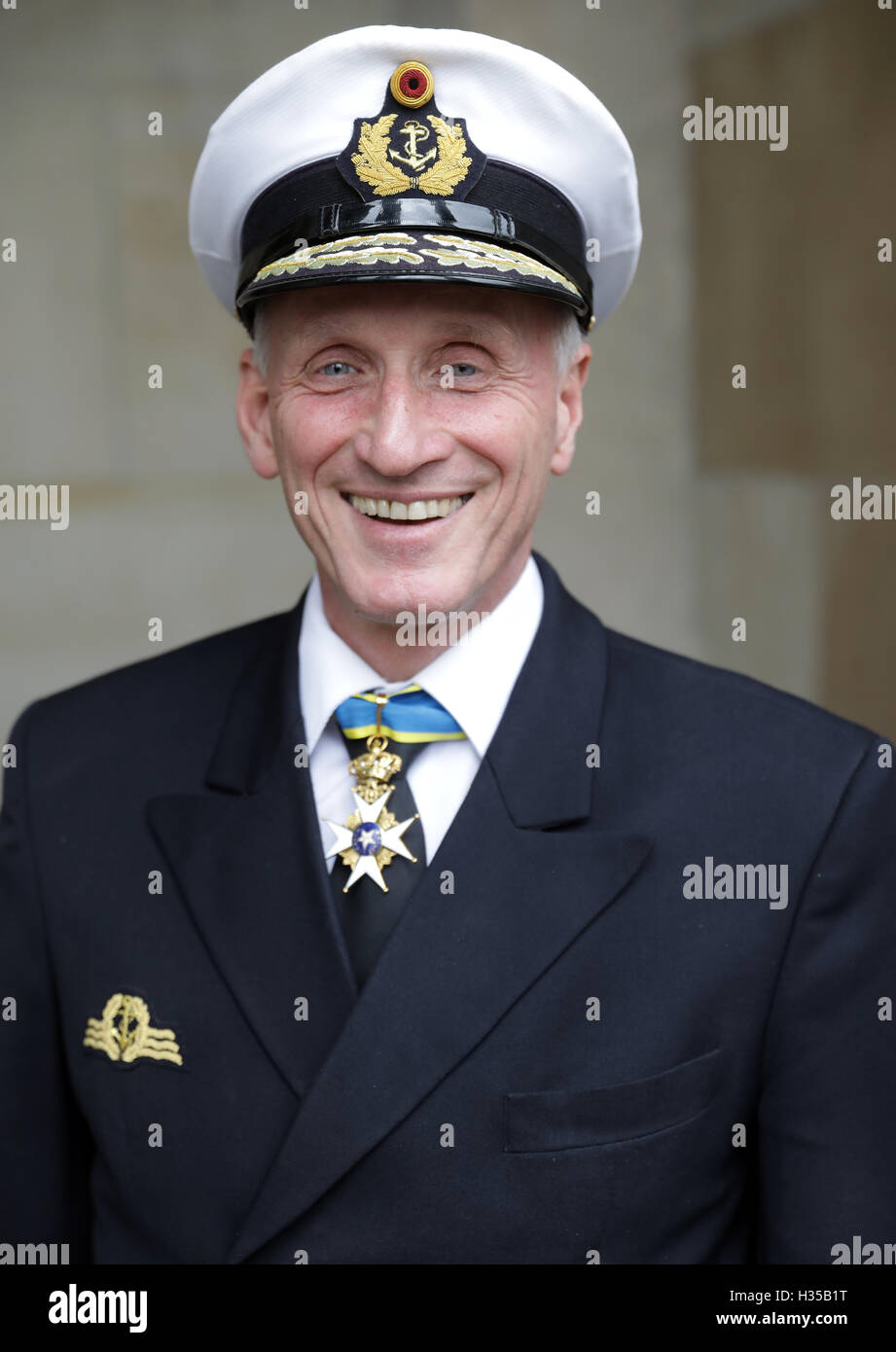 Berlin, Germany. 05th Oct, 2016. Joachim Georg Ruehle, Vice Admiral and ...