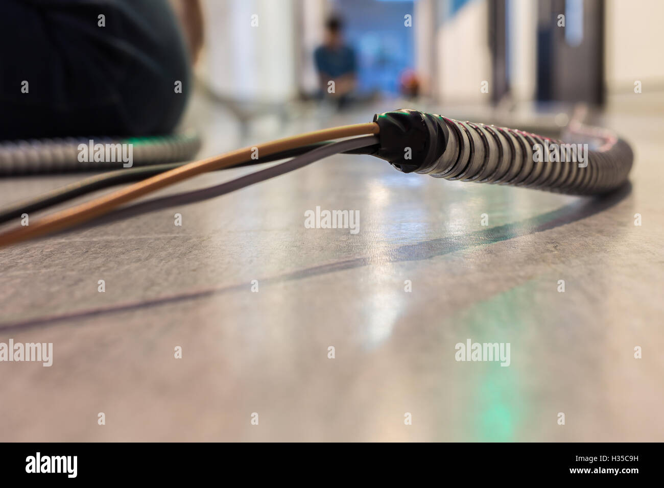 Metal Electrical Conduit High Resolution Stock Photography and Images