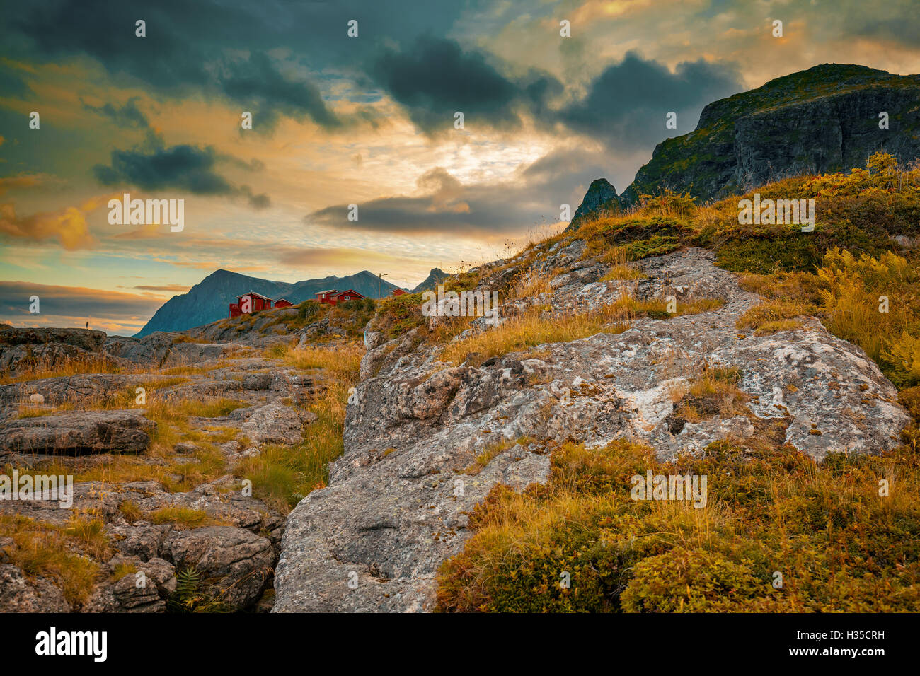 Norwegian dramatic light hi-res stock photography and images - Alamy