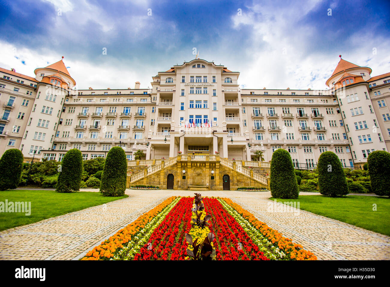 The Hotel Imperial in Karlovy Vary, Bohemia, Czech Republic, Europe