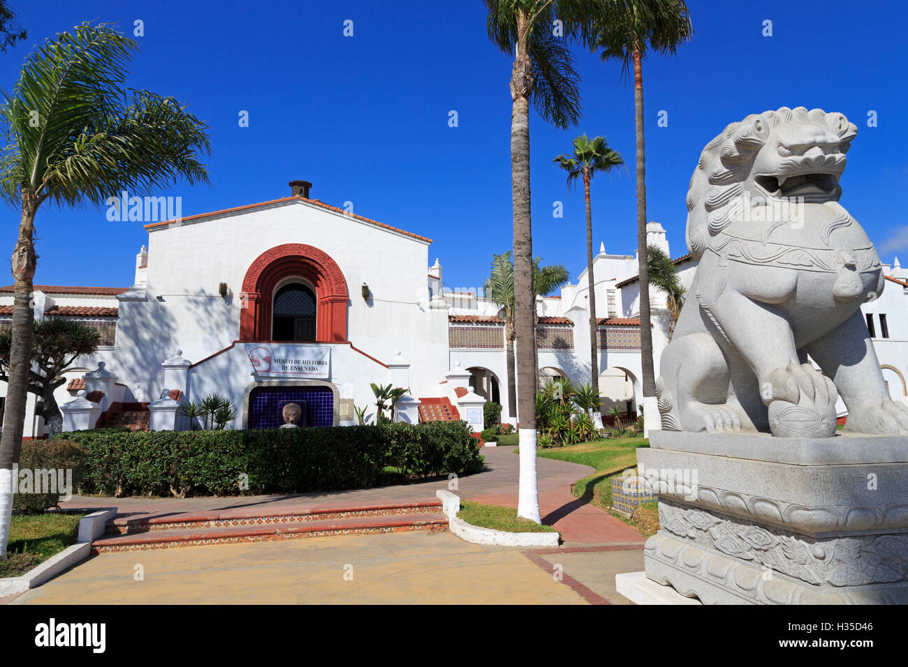 Riviera Cultural Center of Ensenada, Baja California, Mexico, North America Stock Photo