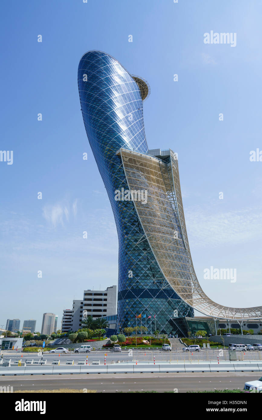Capital gate tower abu dhabi hires stock photography and images Alamy