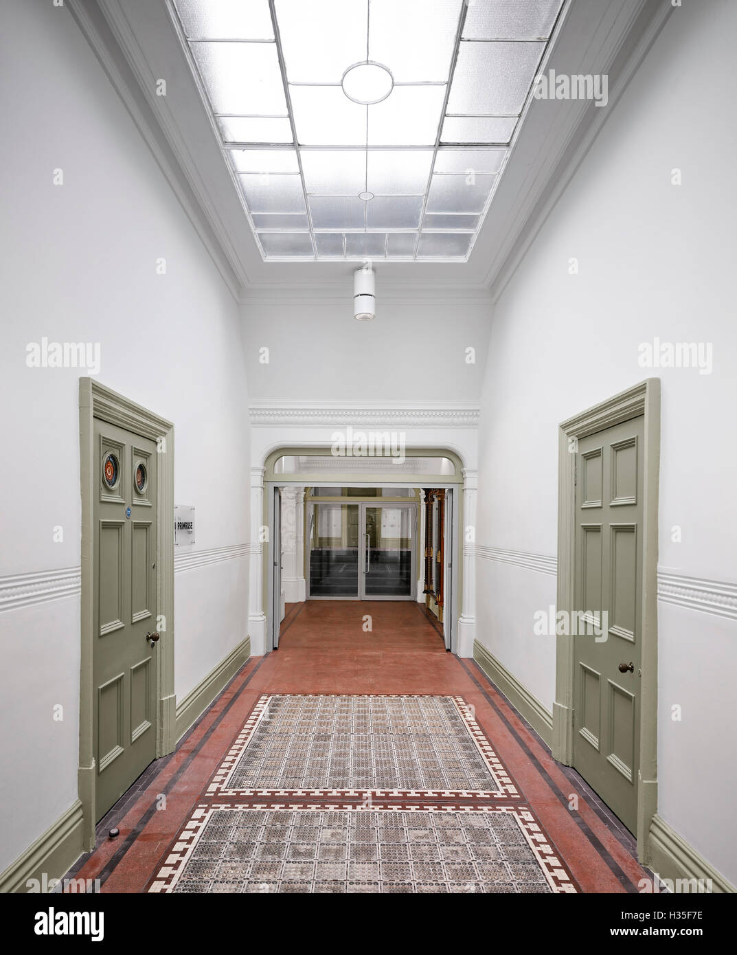 Interior view of the Fusiliers Museum, Bury, Greater Manchester, UK. Stock Photo