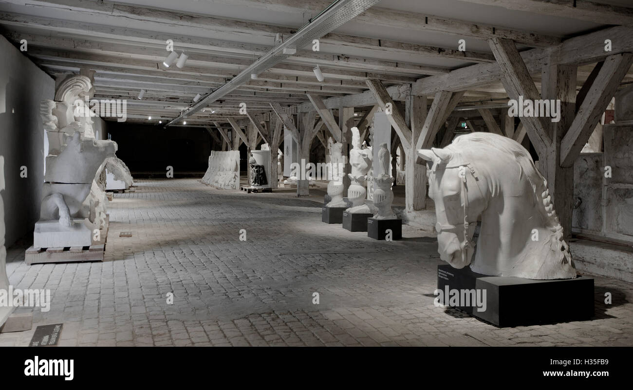 The Kings Lapidarium, Copenhagen, Denmark, nominated for 'Renoverprisen' 2015 as the best renovation in Denmark this year. Stock Photo