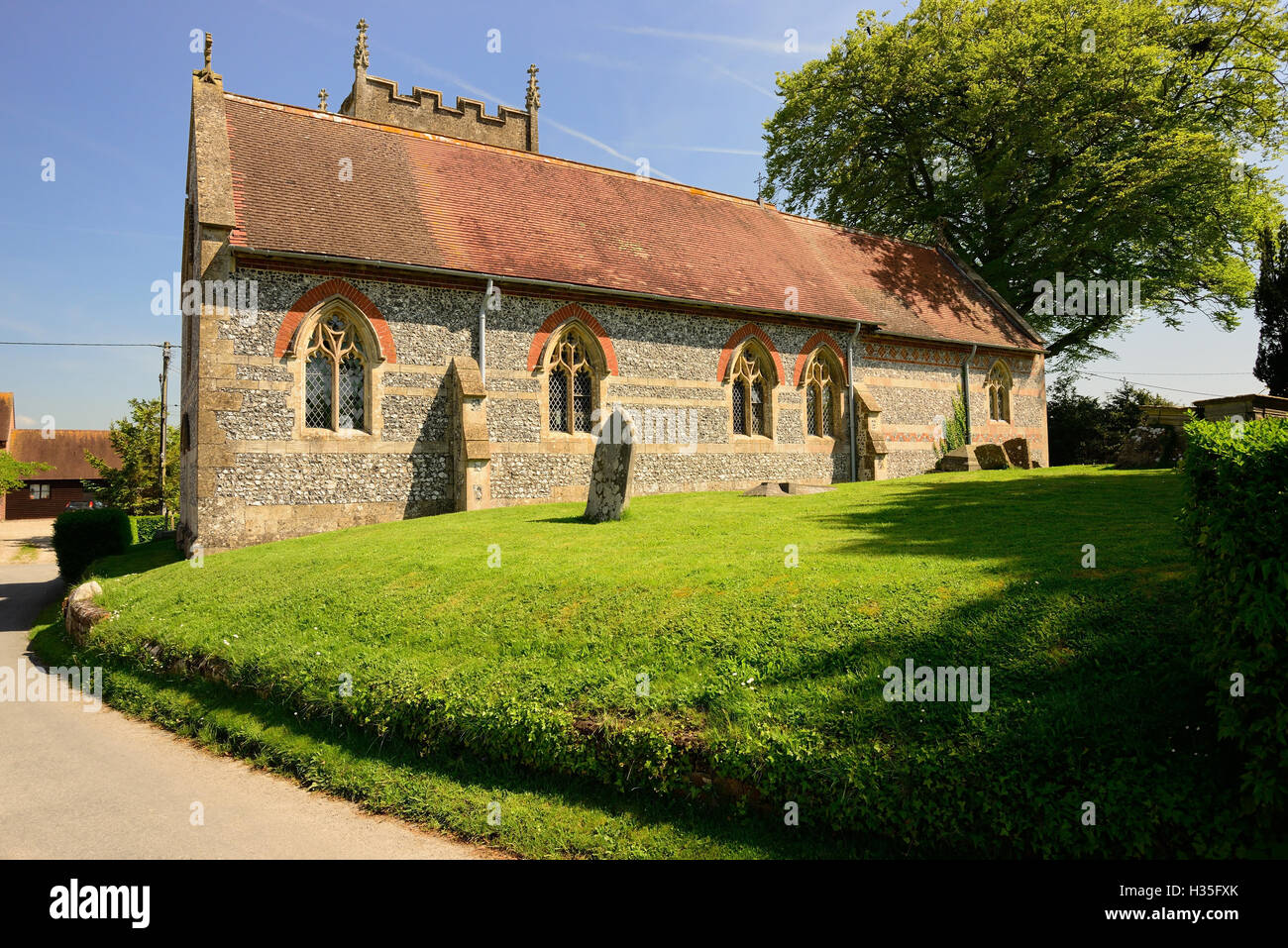 St Peter's church, Charlton St Peter, Wiltshire Stock Photo Alamy
