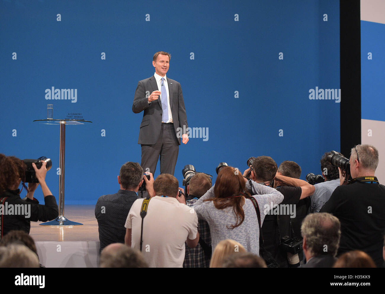 Health Secretary Jeremy Hunt delivers his keynote speech on the third ...