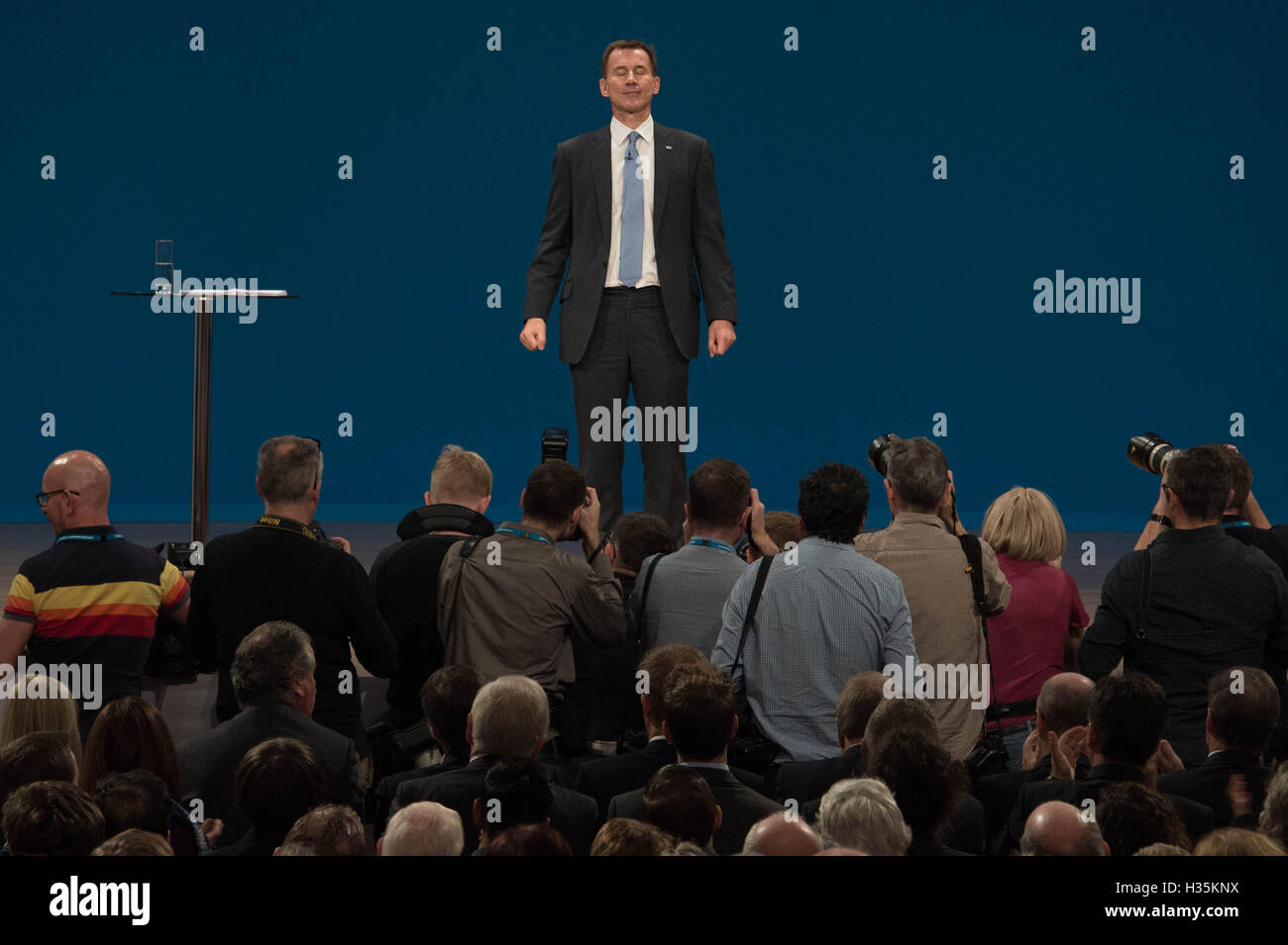 Health Secretary Jeremy Hunt delivers his keynote speech on the third ...