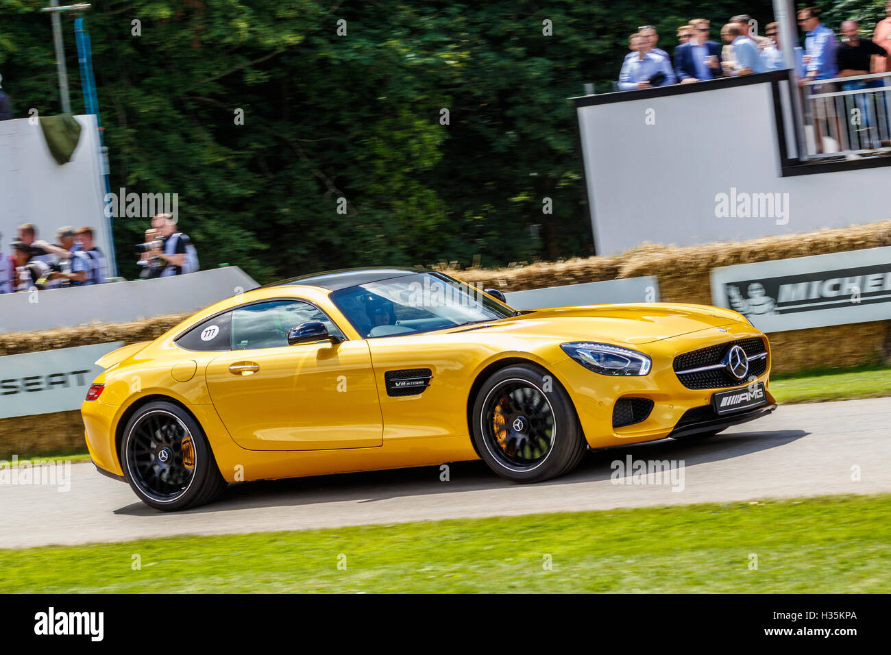 2016 Mercedes-Benz AMG GT-S supercar at the 2016 Goodwood Festival ... 2016 Mercedes-Benz AMG GT-S supercar at the 2016 Goodwood Festival ...