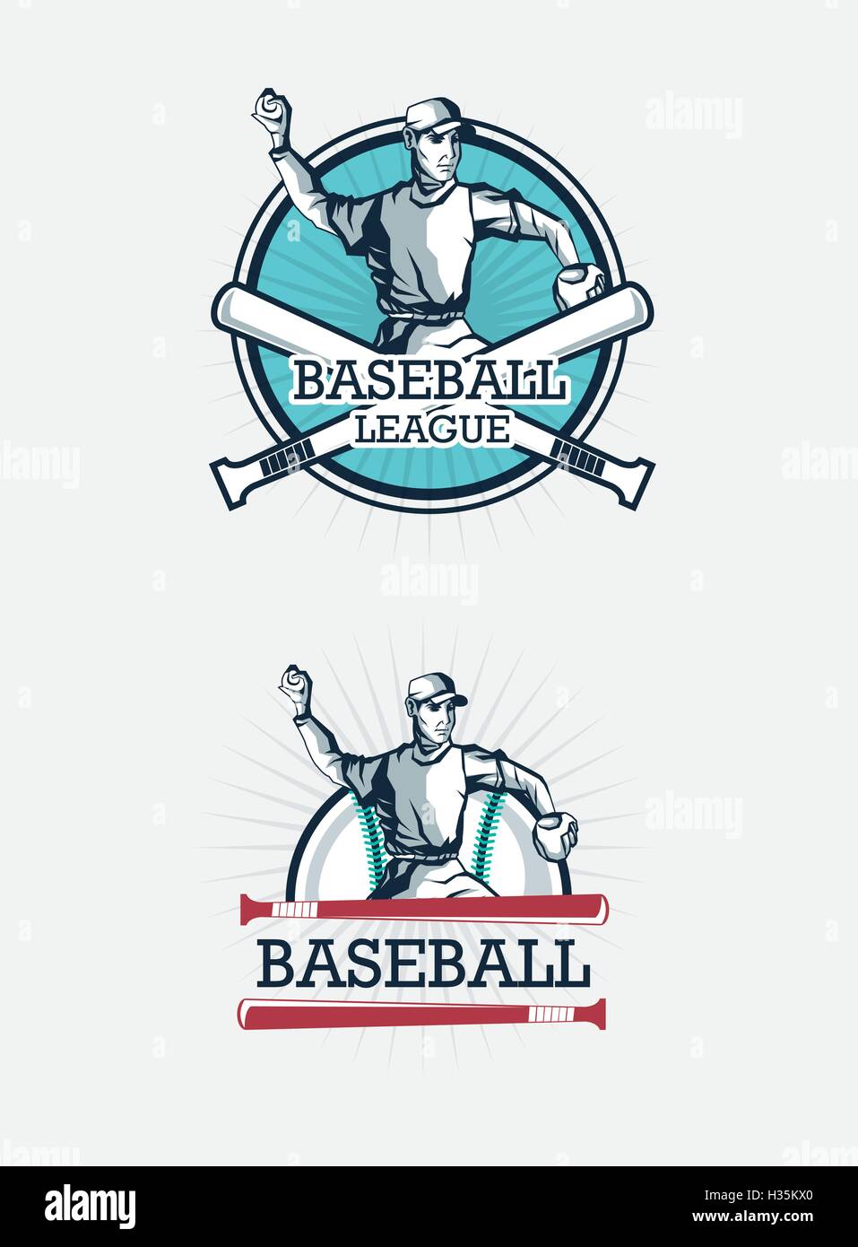 baseball related icons image Stock Vector Image & Art - Alamy