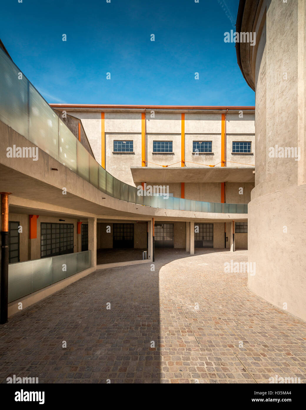Exterior view of the Fondazione Prada Museum, Milan, Italy Stock Photo -  Alamy