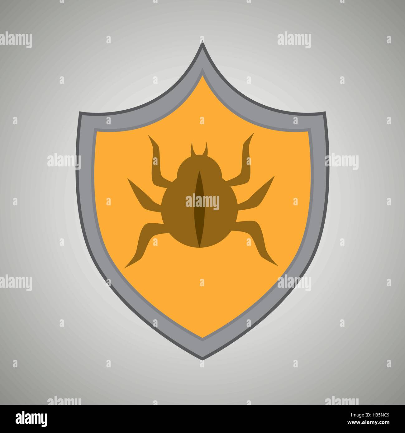 symbol virus warning alert Stock Vector Image & Art - Alamy